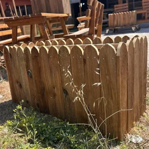 Ahşap Dış Mekân Dikdörtgen Saksı – “FenceFlora Planter” - Görsel 3