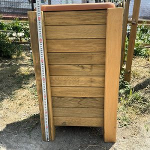 Ahşap Dış Mekân Dikdörtgen Saksı – “FloraWood” - Görsel 6